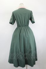 画像3: LEBECCA boutique / 私たちへのワンピース  グリーン I-26-08-01-044-LO-OP-TE-ZI (3)
