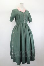 画像4: LEBECCA boutique / 私たちへのワンピース  グリーン I-26-08-01-044-LO-OP-TE-ZI (4)