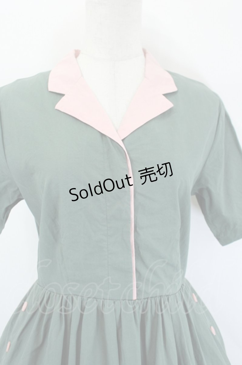 画像5: LEBECCA boutique / 私たちへのワンピース  グリーン I-26-08-01-044-LO-OP-TE-ZI (5)