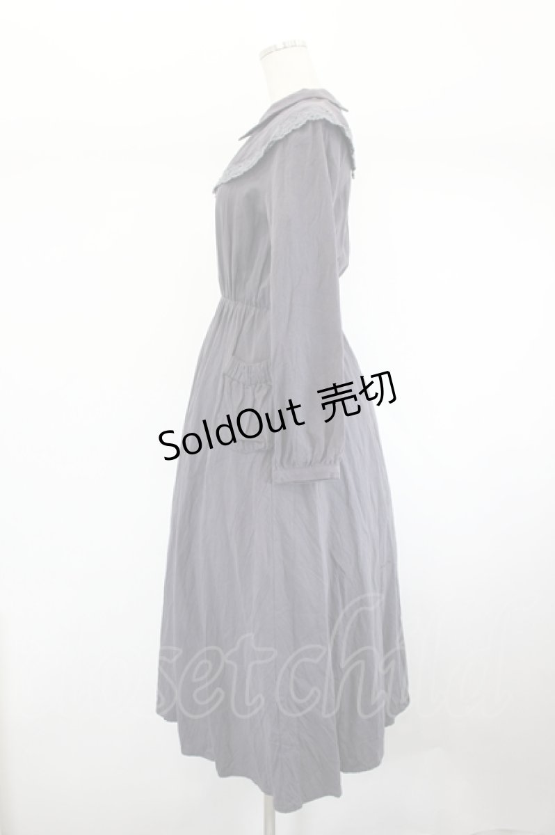 画像2: LEBECCA boutique / 出会いを届けるワンピース  ネイビー I-26-08-01-046-LO-OP-TE-ZI (2)