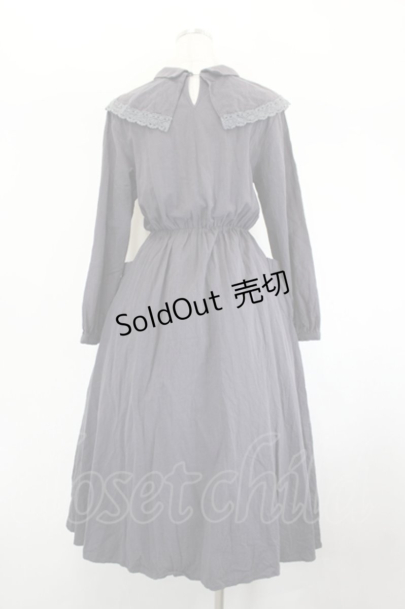 画像3: LEBECCA boutique / 出会いを届けるワンピース  ネイビー I-26-08-01-046-LO-OP-TE-ZI (3)