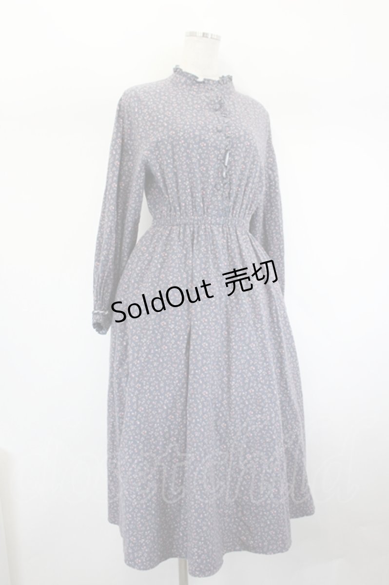 画像4: LEBECCA boutique / 誠実な口とワンピース  ブルー I-26-08-01-047-LO-OP-TE-ZI (4)