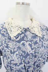 画像5: LEBECCA boutique / 波を乗り越えるワンピース  ブルー I-26-08-01-049-LO-OP-TE-ZI (5)