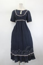 画像1: LEBECCA boutique / ヨーク切替ワンピース  ネイビー I-26-08-01-050-LO-OP-TE-ZI (1)