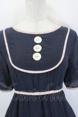 画像5: LEBECCA boutique / ヨーク切替ワンピース  ネイビー I-26-08-01-050-LO-OP-TE-ZI (5)
