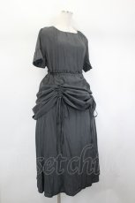 画像4: LEBECCA boutique / ドロストワンピース  グレー I-26-08-01-051-LO-OP-TE-ZI (4)