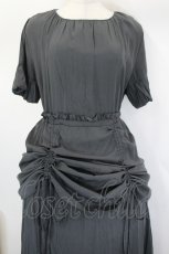 画像5: LEBECCA boutique / ドロストワンピース  グレー I-26-08-01-051-LO-OP-TE-ZI (5)