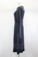 画像2: LEBECCA boutique / 遠くまで行くセーラーニットワンピース  ネイビー I-26-08-01-055-LO-OP-TE-ZI (2)