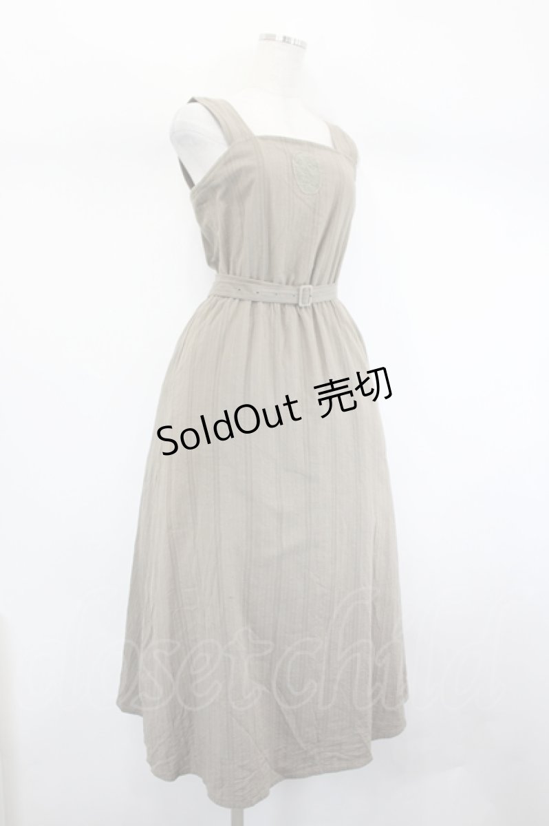 画像4: LEBECCA boutique / 胸元レース刺繍ワンピース  カーキ I-26-08-01-056-LO-OP-TE-ZI (4)