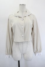 画像1: LEBECCA boutique / ダブルカラーブラウス  アイボリー I-26-08-01-057-LO-BL-TE-ZI (1)