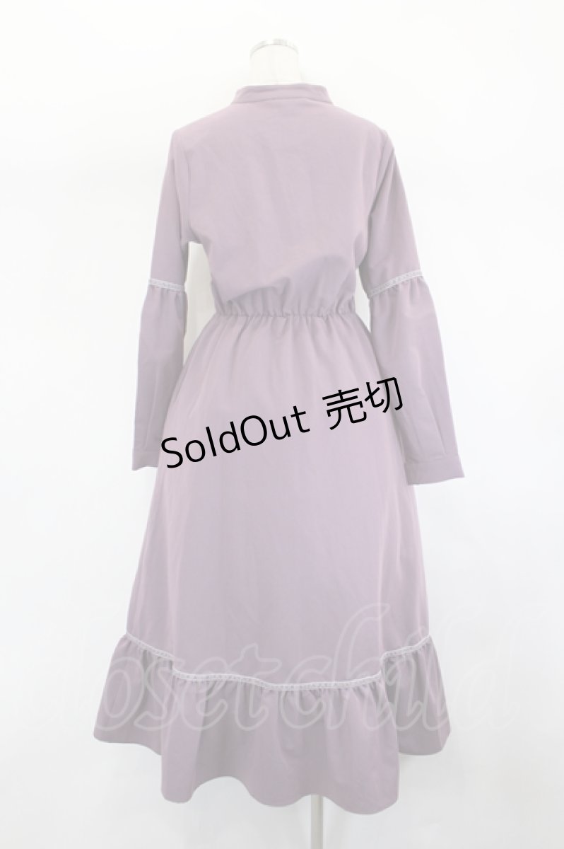 画像3: LEBECCA boutique / 目を見つめるべきワンピース  パープル I-26-08-01-060-LO-OP-TE-ZI (3)
