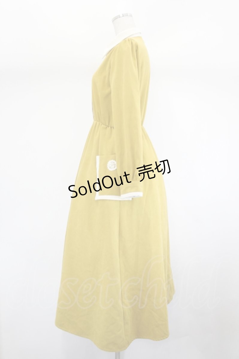 画像2: LEBECCA boutique / 花屋の店先のワンピース  イエロー I-26-08-01-061-LO-OP-TE-ZI (2)