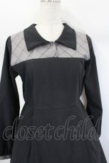 画像5: LEBECCA boutique / チェック切替ワンピース  黒 I-26-08-01-062-LO-OP-TE-ZI (5)