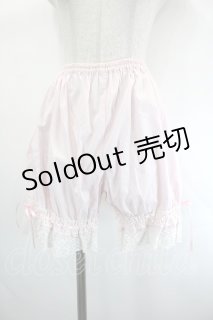BABY,THE STARS SHINE BRIGHT / トーションレースドロワーズ ピンクX