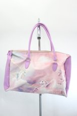 画像2: MILK / FANTASTIC BIG BAG  ピンク×ラベンダー I-26-08-01-092-ML-BG-TE-ZI (2)