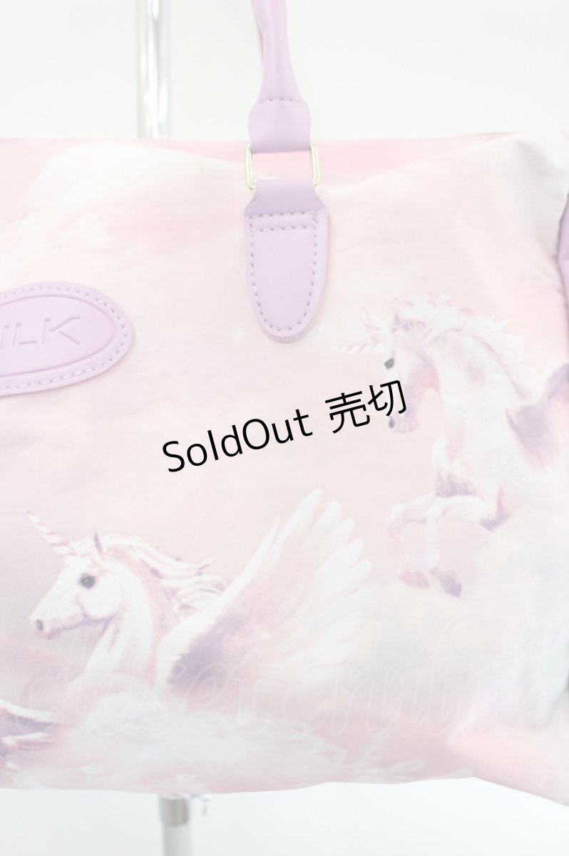 画像5: MILK / FANTASTIC BIG BAG  ピンク×ラベンダー I-26-08-01-092-ML-BG-TE-ZI (5)