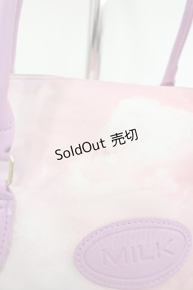 画像6: MILK / FANTASTIC BIG BAG  ピンク×ラベンダー I-26-08-01-092-ML-BG-TE-ZI (6)