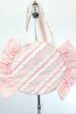 画像4: 星名桜子 collaboration / ホシナ*キャンディー2WAYトートバッグ  ピンク I-26-08-01-093-LO-BG-TE-ZI (4)