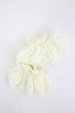画像2: axes femme kawaii / レーシーお袖留め  生成り I-26-08-01-117-AX-ZA-TE-ZI (2)