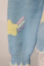 画像5: Nile Perch / スターレインボーニットカーディガン  サックス I-26-08-01-012-LO-TO-TE-ZI (5)
