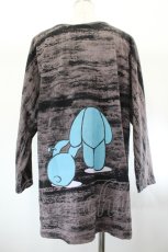 画像2: TOXIC STAR / Rabbit SKULLロングTシャツ   I-26-08-01-017-PU-TO-TE-ZI (2)