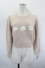 画像1: Amavel / Sleeping Sheepニットトップス F ベージュ I-26-08-03-004-CA-BL-TE-ZI (1)