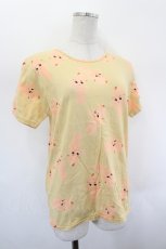 画像3: PINK HOUSE / キューピー総柄半袖カットソー  カラシ I-26-08-03-041-LO-TO-SA-ZI (3)