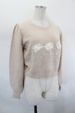 画像3: Amavel / Sleeping Sheepニットトップス F ベージュ I-26-08-03-004-CA-BL-TE-ZI (3)