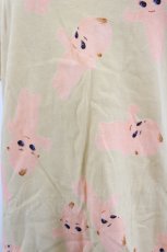 画像4: PINK HOUSE / キューピー総柄半袖カットソー  カラシ I-26-08-03-041-LO-TO-SA-ZI (4)
