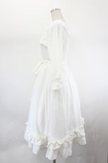 画像2: Princess Flower Garden / TT*KRSフリルOP L 白 I-26-08-03-051-LO-TO-SA-ZI (2)