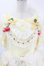 画像5: Elpress L / 芝芝苺苺ワンピースセット  イエロー I-26-08-03-052-LO-OP-SA-ZI (5)