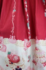 画像6: Doll Paradise / いちごスウィーツジャンパースカート&カチューシャセット S 赤 I-26-08-03-053-LO-OP-SA-ZI (6)