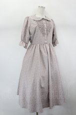 画像4: m petit by misako / NINA'sコラボワンピース M ピンクベージュ I-26-08-03-065-LO-OP-TE-ZI (4)