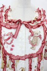 画像3: PINK HOUSE / テディローズプリントワンピース  バニラ I-26-08-03-089-LO-OP-TE-ZI (3)
