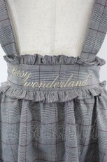 画像4: Ank Rouge / ウエスト刺繍サススカート M グレー I-26-08-03-094-CA-SK-TE-ZI (4)