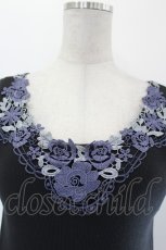 画像4: axes femme / モチーフレースカップ付タンク  黒 I-26-08-06-027-AX-TO-TE-ZI (4)