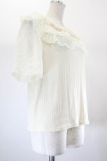 画像3: axes femme / シフォンローズプルオーバー  生成り I-26-08-06-034-AX-TO-TE-ZI (3)