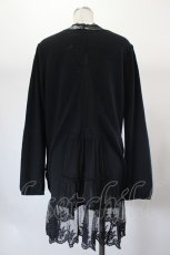 画像2: axes femme / レーシートッパーカーディガン  ブラック I-26-08-06-050-AX-TO-SA-ZI (2)