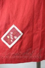 画像3: PINK HOUSE / ストロベリーリース刺繍カットソーワンピース M レッド I-26-08-06-085-LO-OP-SA-ZI (3)