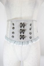 画像1: Ozz oneste / 金具付きコルセット  グレー I-26-08-06-118-OO-ZA-SA-ZI (1)
