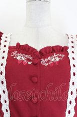 画像3: LIZ LISA / ストロベリー刺繍ジャンスカ 0 赤 I-26-08-07-061-LO-OP-TE-ZI (3)