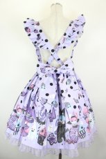 画像2: Angelic Pretty / Happy Treat Party Cafeスカート  パープル I-26-08-07-072-AP-SK-TE-ZI (2)