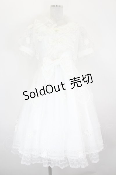 BABY,THE STARS SHINE BRIGHT / Spring Gardenワンピース 白 I-26-08