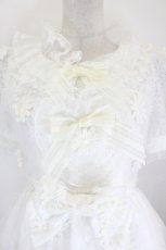 画像3: BABY,THE STARS SHINE BRIGHT / Spring Gardenワンピース  白 I-26-08-07-073-BA-OP-TE-ZI (3)