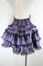 画像3: NOEMIE / ダブルベルトティアードスカパン M 紫 I-26-08-07-090-LO-SK-TE-ZI (3)