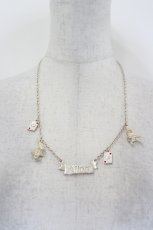 画像1: Jane Marple / アリスうさぎモチーフネックレス  シルバー I-26-08-07-094-JM-AC-SA-ZI (1)