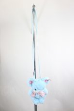 画像2: Angelic Pretty / Toyboxはにかみベアーぬいぐるみポーチ  青ｘピンク I-26-08-07-101-AP-BG-SA-ZI (2)