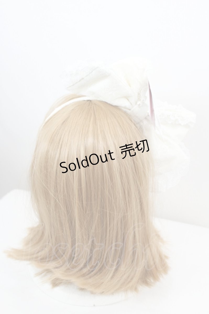 画像3: Angelic Pretty / Dressy Jewelカチューシャ  白 I-26-08-07-112-AP-AC-SA-ZI (3)