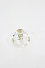 画像2: INGEBORG / カメリアクリアリング 約10号 クリアＸシルバー I-26-08-07-119-LO-AC-SA-ZI (2)