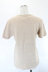画像2: INGEBORG / ロゴTシャツ  ベージュ I-26-08-07-016-LO-TO-SA-ZI (2)